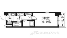エステムコート京都烏丸２間取り図面