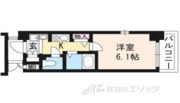 エステムコート京都烏丸２間取り図面