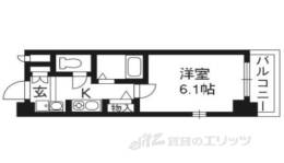 エステムコート京都烏丸２間取り図面
