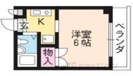 ハイツ岡本間取り図面