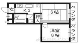 白水荘間取り図面