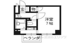 リーガル京都御所西間取り図面