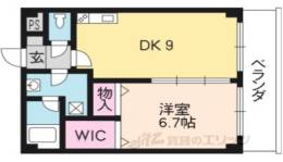 ネオクレスト壱番館間取り図面