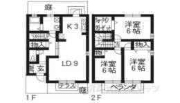 貸家間取り図面