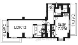 パレロワイヤル聖護院間取り図面