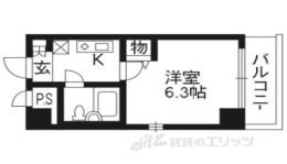 ＤＥＴＯＭ－１二条城南間取り図面