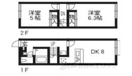 レオパレスヴィラパルク弐番館間取り図面