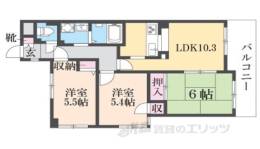 コスモ藤ノ森間取り図面