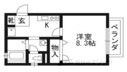 サウスコート御陵間取り図面