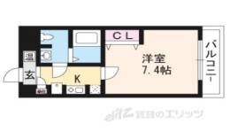 エスクレア出町柳間取り図面