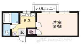 ＫＩＴＡＫＩ荘間取り図面