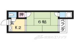 北白川ハイツ間取り図面