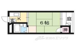 北白川ハイツ間取り図面