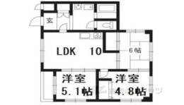 八久ホーム（３ＬＤＫ）間取り図面