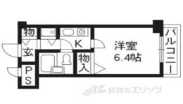 ライオンズマンション四条烏丸間取り図面