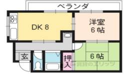 シャトレ修学院間取り図面