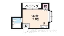 パビヨン南草津１間取り図面