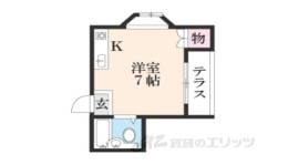 パビヨン南草津１間取り図面