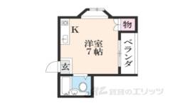 パビヨン南草津１間取り図面