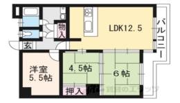 第３４長栄ヴィラ大成さが間取り図面