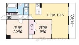 第３４長栄ヴィラ大成さが間取り図面