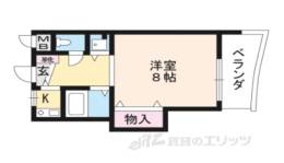 メゾン東大津間取り図面