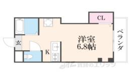 メゾン東大津間取り図面