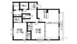 サウスフィールドＡ間取り図面
