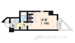 アクシルコート京都二条イースト間取り図面