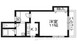 アルテハイム四条大宮間取り図面