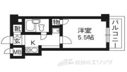 ホーユウコンフォルト京都伏見間取り図面