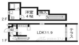パラディース竹宇間取り図面