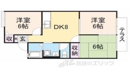 鹿芳館間取り図面