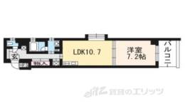 アヴィ四条間取り図面