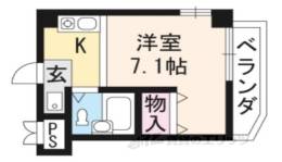 コージーハイツ大徳寺間取り図面