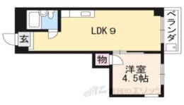 ユングフラウ南禅間取り図面