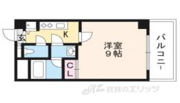 グランコスモ出町柳間取り図面
