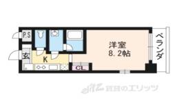 グランコスモ出町柳間取り図面