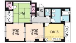 北白川松園間取り図面