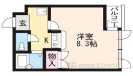 アネシス東洞院間取り図面