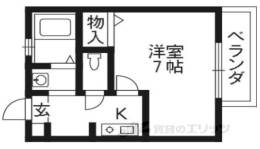 ヴィランテ長岡京間取り図面