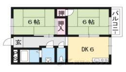 向陽ハイツ間取り図面