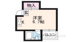 大橋ハイツ間取り図面
