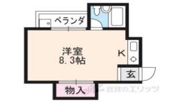 大橋ハイツ間取り図面