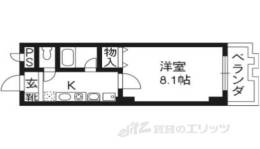 京都パレスサイド一条間取り図面