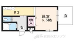 北白川BCBG CLUB間取り図面