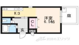北白川BCBG CLUB間取り図面