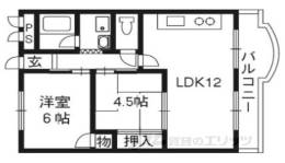 岡崎グランドハイツ間取り図面