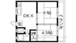 南桂雲荘間取り図面