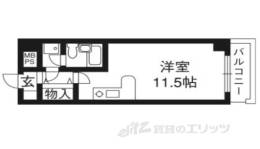 ライオンズマンション京都東堀川間取り図面